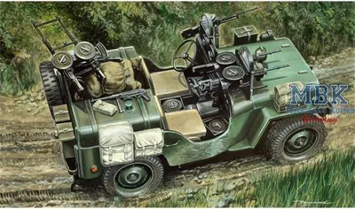 Produktbild von Italeri Commando car, Abschleppwagen-Modell, Montagesatz, 1:35, Commando car, Unisex, Kunststoff