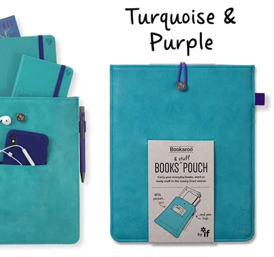 Produktbild von Pouzdro na knihu, tablet - tyrkysové