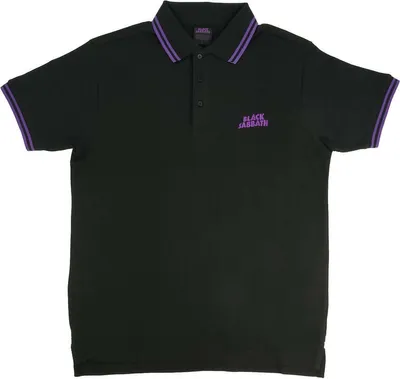 Produktbild von Black Sabbath - Poloshirt Logo für Herren/Damen Uni RO608 (S) (Schwarz)