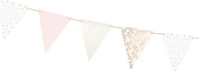 Produktbild von PartyDeco FLG16-KARTON, Fahnenbanner, Mehrfarbig, Geburtstag, 2100 mm, 180 mm