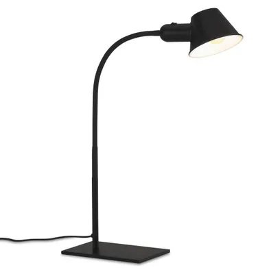 Produktbild von Schreibtischleuchte Bürolampe Tischlampe flexibel 1xE27 10W schwarz Briloner