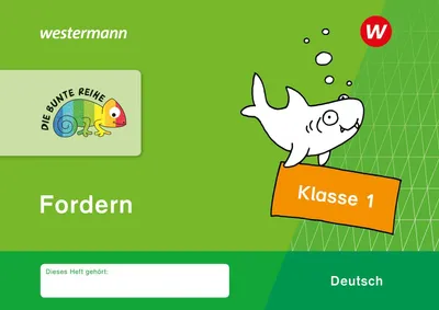 Produktbild von DIE BUNTE REIHE - Deutsch. Fordern Klasse 1