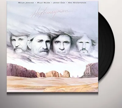 Produktbild von Waylon Jennings & Willie Nelson & Johnny Cash & Kris Kristofferson - Highwayman (Reissue) (180 g) (LP)