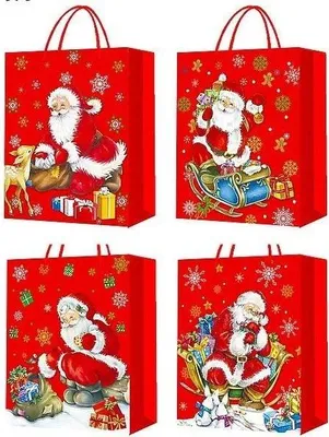 Obrázek produktu pro Geschenktasche mit Weihnachtsmotiv MIX (Geschenke, Geschenkverpackungen)