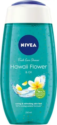Produktbild von NIVEA - Duschgel - Hawaii Flower & Oil - Pflegend & Erfrischend - 250 ml - 1 Stück