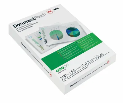 Obrázek produktu pro GBC IB585036, Lesklý, Průhledná, A4, 0,08 mm, 100 kusů
