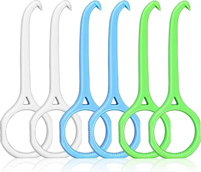Produktbild von 6 Stück Aligner Removal Tools | Unsichtbare Zahnentfernung & Chewies Removal Kit | Rutschfest, 3 Farben, Zahnschienen Pflege