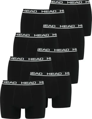 Obrázok produktu pre 2-pack HEAD pánske základné boxerky Bavlna Stretch, farba:Black, veľkosť:XL, artikel:-005 black