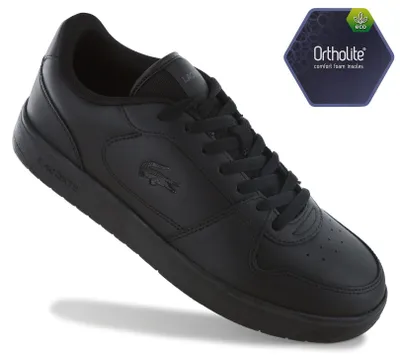Image de Lacoste Court Ace 224 - Baskets pour hommes, couleur noire, référence 750SMA007002H, taille européenne 40, pointure britannique 6,5