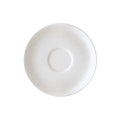 Image de Flirt by R&B 078848 Bianco Soucoupe pour café au lait, Ø 17cm, blanc (1 pièce)