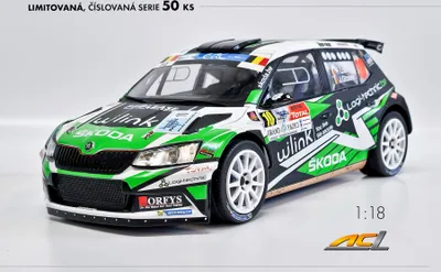 Obrázok produktu pre Škoda Fabia R5 č.10 Kenotek Ypres Rally F.Loix/J.Gitsels ACL 1:18