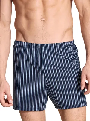 Productafbeelding van Calida 24641-758, Boxershorts, Boxershorts, Volwassenen, Heren, Marineblauw, Wit, Effen