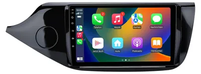 Produktbild von Android Autoradio 9 Zoll 64GB für KIA Ceed JD 2012-2016 CarPlay Android Auto Navi Bluetooth DAB+ Rückfahrkamera