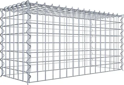 Obrázek produktu pro Přídavný gabion typ 3 80 cm x 40 cm x 30 cm (D x V x H), velikost ok 5 cm x 5 cm, spirála