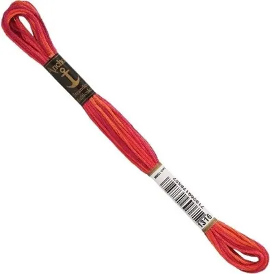 Produktbild von Anchor Sticktwist 4615000-01316 multicolor Stickgarn, 100 % Baumwolle