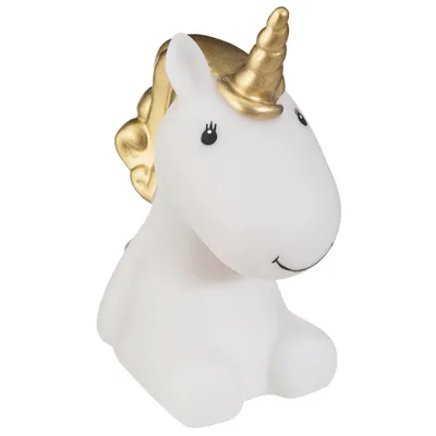 Obrázek produktu pro Lampa do dětského pokoje, LED lampa, motiv jednorožce
