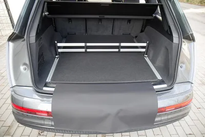 Produktbild von 3-tlg Kofferraummatte Ladekantenschutz passend für Audi Q7 2 4M Quattro 2015-