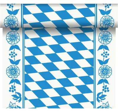 Produktbild von 4x Dunicel-Tischläufer Tête-à-Tête 24 m x 0,4 m (20 Abschnitte)   Bayer. Raute