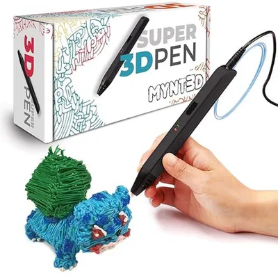 Produktbild von MYNT3D Super 3D-Stift, 1,75 mm ABS und PLA-kompatibler 3D-Druckstift