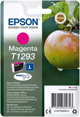 Productafbeelding van Epson T1293 inktcartridge voor SX230, magenta, origineel