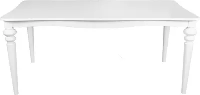 Produktbild von Casa Padrino Barock Esstisch Weiss ausziehbar 180 - 230 cm - Tisch