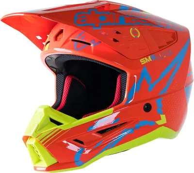 Zdjęcie produktu dla Kask motocrossowy Alpinestars Sm5 Act2 Or/C/ Rozmiar: M