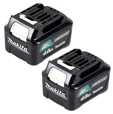 Image de Makita Power Set Li 12V avec 2x BL1041B batterie 4,0Ah ( 2x 197406-2 ) - successeur de BL1040B