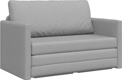 Produktbild von vidaXL Schlafsofa Wolkengrau 124 x 71 x 78 cm Stoff