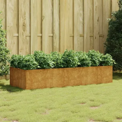 Produktbild von Möbel Hochbeet 200x80x40 cm Cortenstahl - Beete 824533