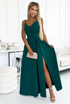 Produktbild von Numoco Formelle Frauenkleider Chiara grün S