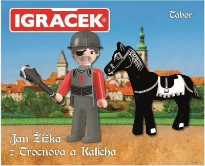 Produktbild von Igráček Jan Žižka von Trocnov und Kalicha - Figur, Pferd und Rüstung