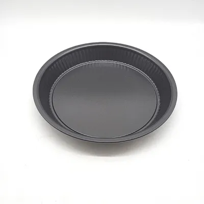 Immagine prodotto di Teglia per quiche senza forma con fondo sciolto da 28 cm in acciaio con doppio rivestimento antiaderente