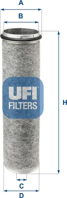 Obrázok produktu pre Vzduchový filter UFI 27.979.00