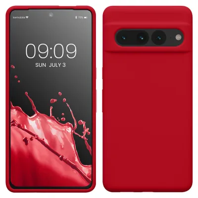 Produktbild von kwmobile Handyhülle für Google Pixel 7 Pro Hülle, für Pixel 7 Pro Case - Hülle Silikon - kabelloses Laden - Sweet Cherry