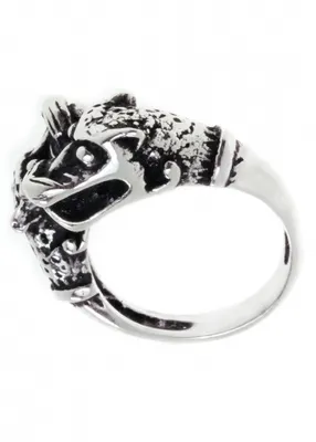 Produktbild von Odins Wölfe Ring aus Silber, Gr. 23/72