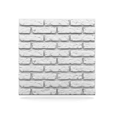 Obrázok produktu pre DECCART | 3D stenové panely | 60x60cm | Lamely na doske | Akustické stenové panely | Stropné kazety Brick | 0,36m²