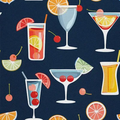 Produktbild von OUTDOOR DEKOSTOFFE OXFORD - Motiv Cocktail | DX8467