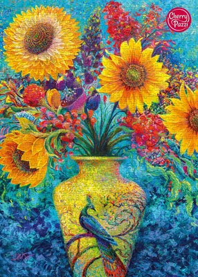 Produktbild von CHERRY PAZZI Puzzle Blumen 1000 Teile