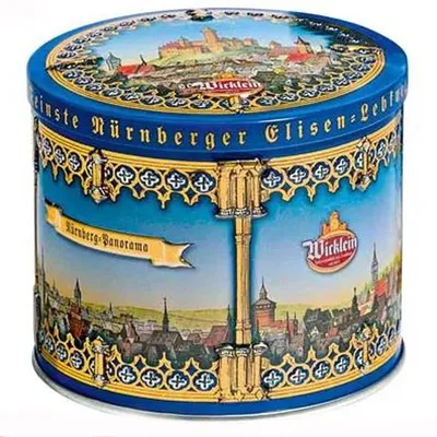 Zdjęcie produktu dla Wicklein Finest Nuremberg Elisen Piernik w puszce 200g