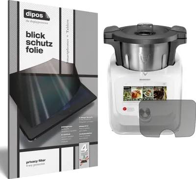 Produktbild von Blickschutzfolie für Monsieur Cuisine Connect matt Schutzfolie Folie Display Schutz dipos