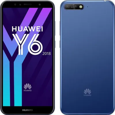 Produktbild von Huawei Y6 (2018) ATU-L21 Blau 3GB/32GB Dual Sim 14,5cm (5,7 Zoll) Android Smartphone