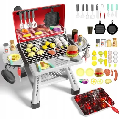 Image de Woopie Grill Barbecue Jardin Cuisine Interactive Paire Led Set Xl 41 Pcs.