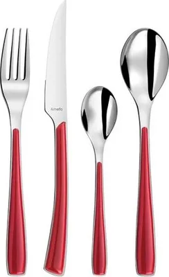 Produktbild von 24-teiliges rotes besteckset Amefa 2224RDAF11C71