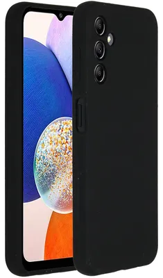 Imagen del producto de Funda Trasera de Silicona Líquida para Samsung Galaxy A14 (5G) - Negro