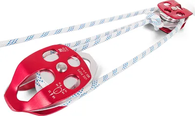 Obrázok produktu pre SucceBuy dvojitá kladka 2/5-1/2 palca 100-200 stôp pletené lano. 6600-7705 libier. Dvojitá kladka