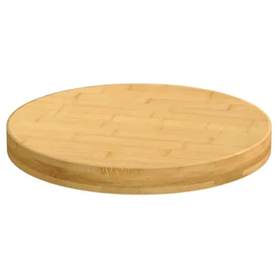 Produktbild von vidaXL Tischplatte Ø40x4 cm Bambus