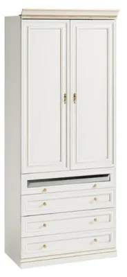 Image de Armoire de chambre à coucher Armoire Armoire à vêtements Garde-robe