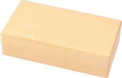 Produktbild von Yoga-Block aus Buchenholz | 22,5 cm x 12 cm | Entspannungs-Yoga-Zubehör