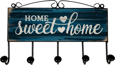 Produktbild von Home Sweet Home Kleiderhaken Leiste mit 5 Haken