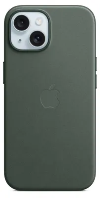 Immagine prodotto di Apple Custodia Cover Case MagSafe in Tessuto Finewoven per Iphone 15 Plus A3094 Sempreverde